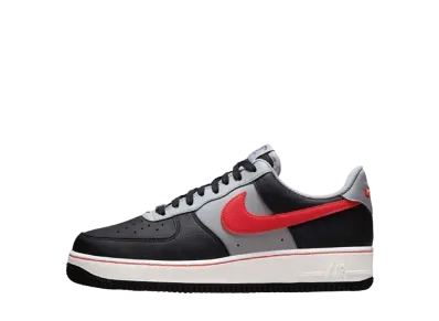 NBA × Nike GS Air Force 1 Low EMB 75th Anniversary "Black/Chile Red"