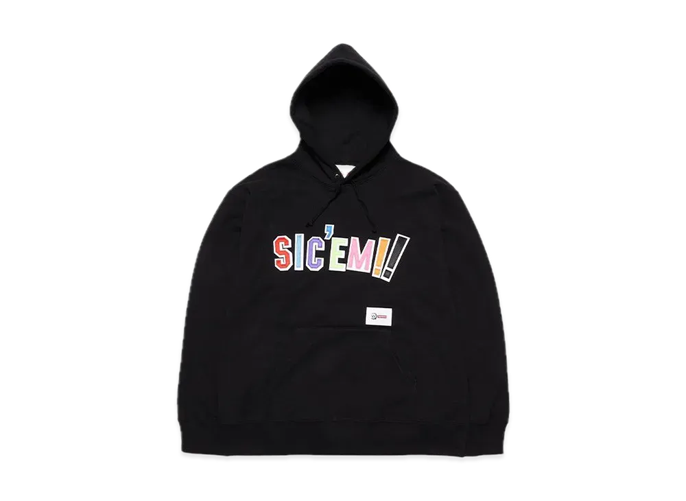supreme®︎wtaps®︎ Sic'em!! スウェットフーディ Buy Supreme x WTAPS Sic'em! Hooded Sweatshirt 'Black