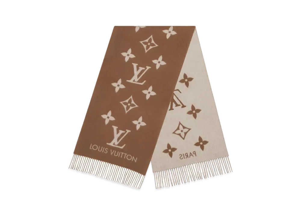 Louis Vuitton Reykjavik Scarf "Sand"