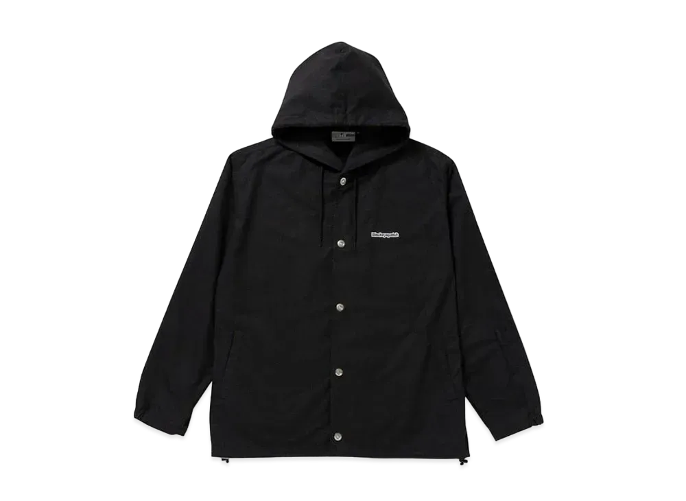 BlackEyePatch RIPSTOP DENIM HOODED JACKET "Black"