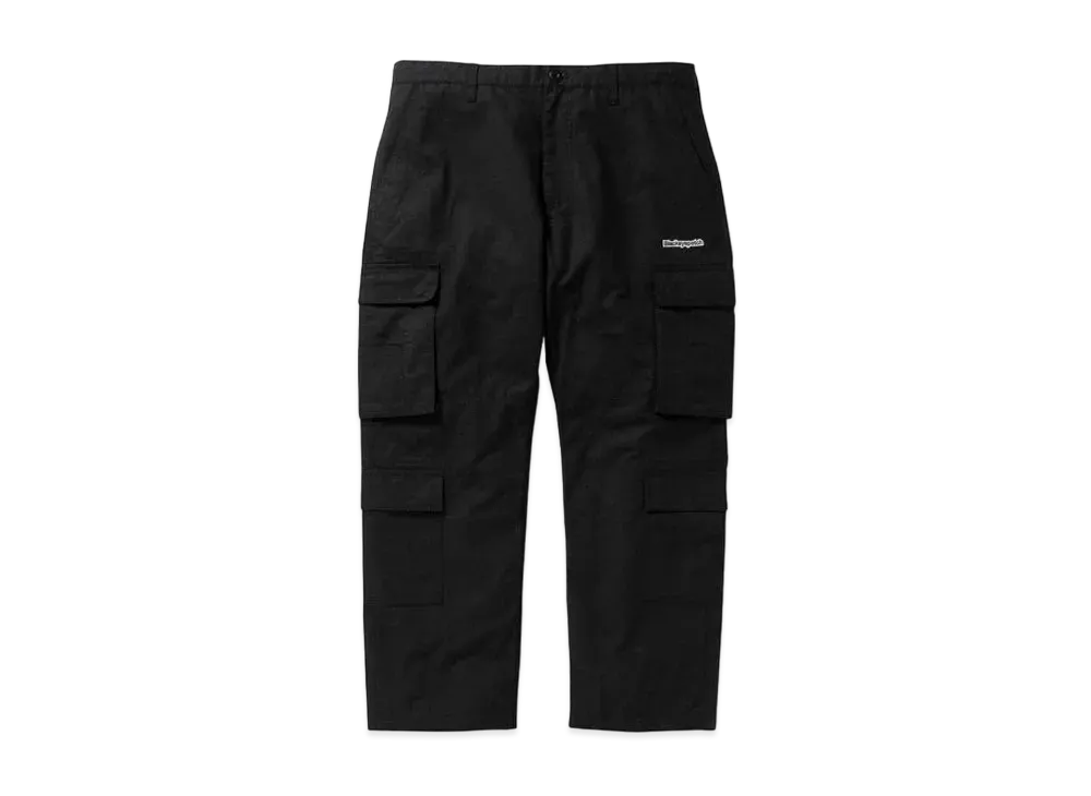BlackEyePatch RIPSTOP DENIM CARGO PANTS "Black"