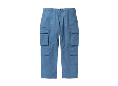BlackEyePatch RIPSTOP DENIM CARGO PANTS "Blue"