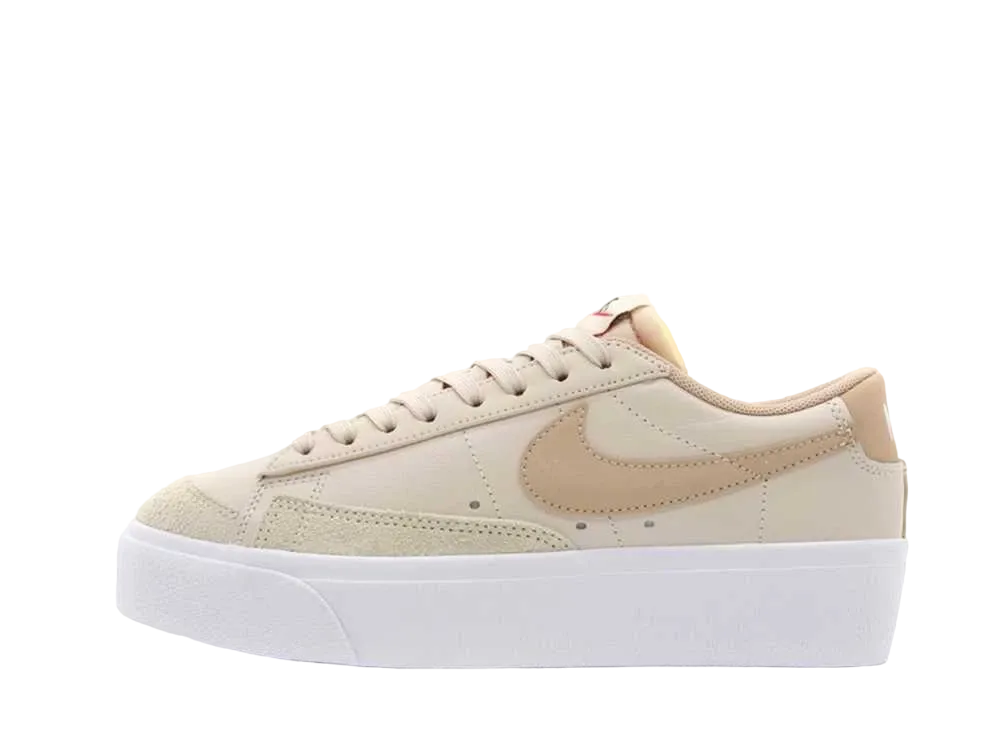 Nike Women's Blazer Low Platform "Sand drift/hemp/Black"