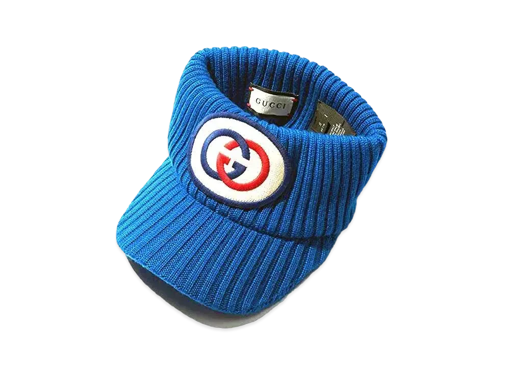 Gucci Knit Sun visor ”Blue”