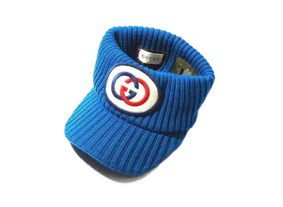 Gucci Knit Sun visor ”Blue”