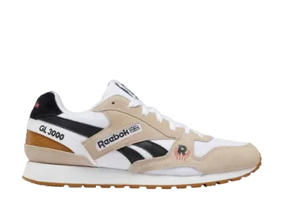 Black Eye Patch × Reebok GL 3000 "Modern Beige/Footwear White/Sepia"