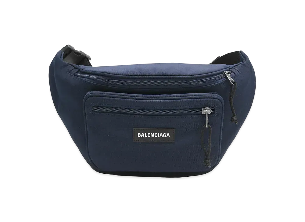 バレンシアガ エクスプローラー ウエストポーチ ”ネイビー” 4823899TY454611