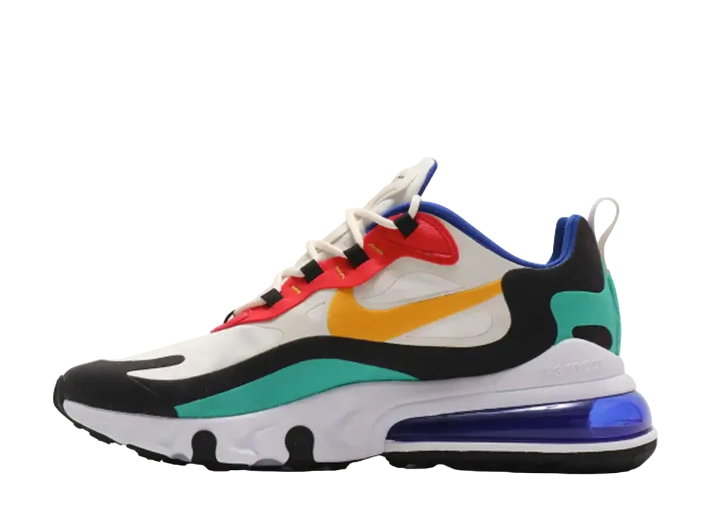 Nike Air Max 270 React "Phantom/University Gold/University Red"