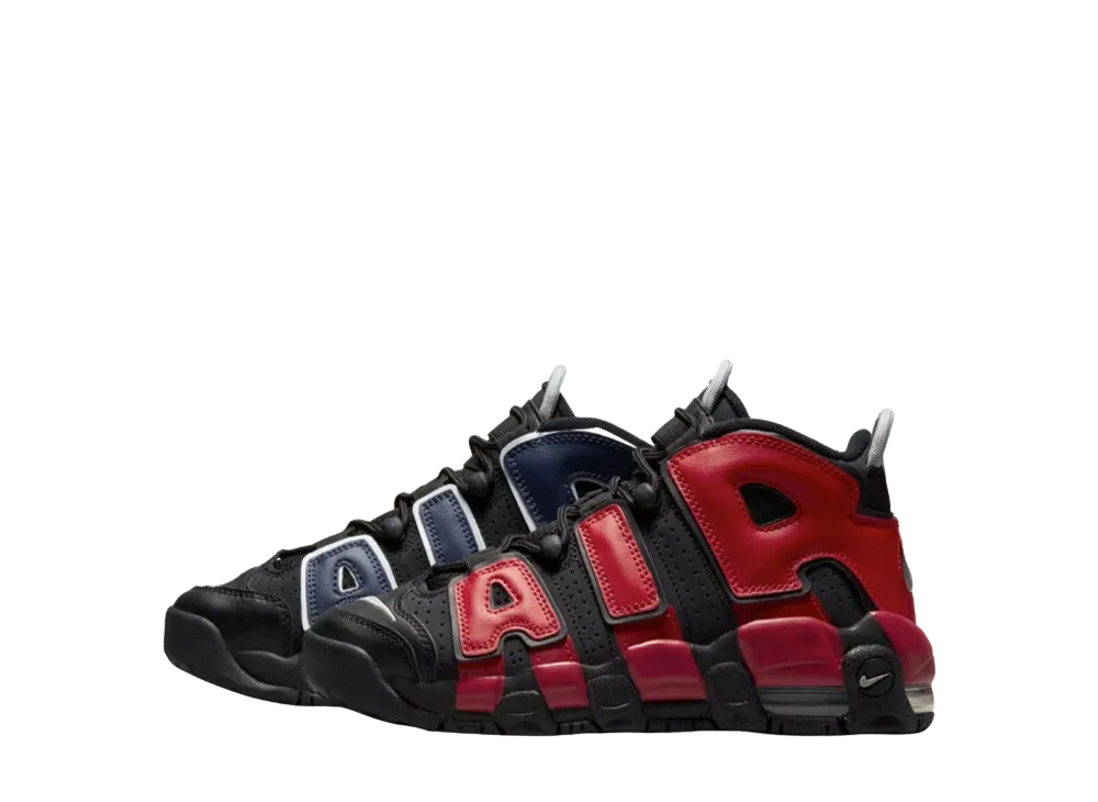 Nike GS Air More Uptempo '96 "Black and University Red"