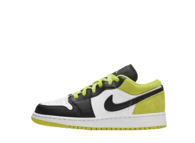 ナイキ GS エアジョーダン1 ロー "ブラック サイバー"