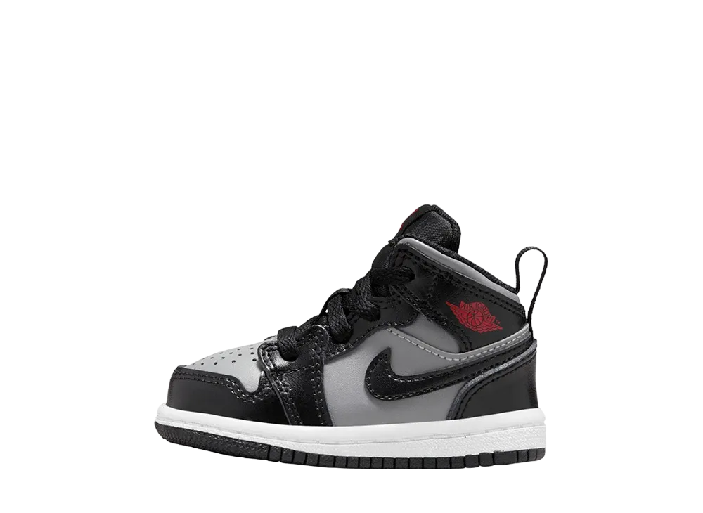 Nike TD Jordan 1 Mid "Shadow Red"