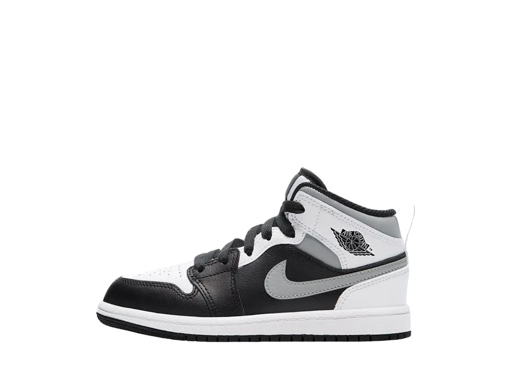 Nike PS Jordan 1 Mid "White Shadow"