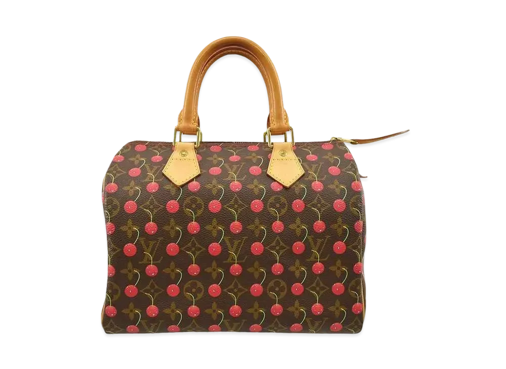 Louis Vuitton x Takashi Murakami Monogram Cherry Speedy 25 ”Brown”