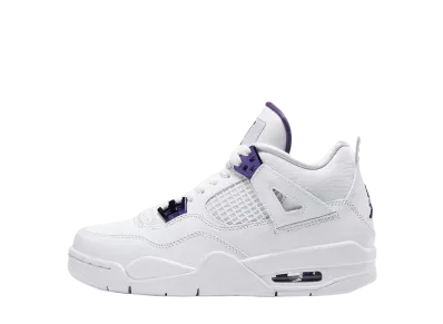 Nike GS Air Jordan 4 Retro "Metallic Purple"