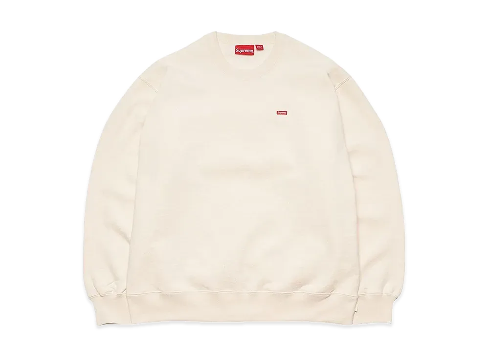 Supreme Small Box Crewneck "Natural" (21SS)