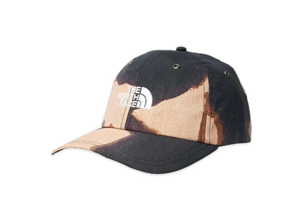 Supreme x The North Face Bleached Denim Print 6-Panel "Black"