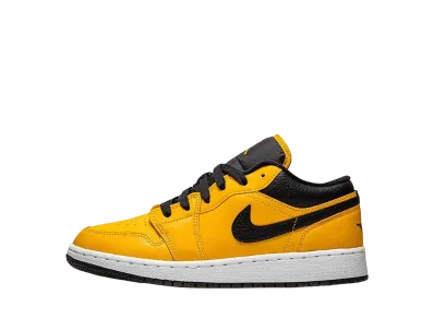 Nike GS Air Jordan 1 Low "University Gold Black"