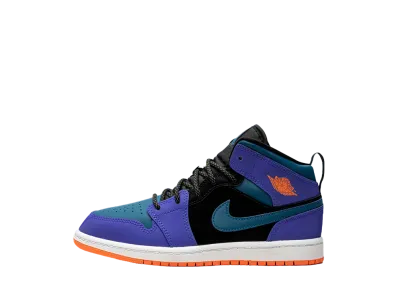 Nike PS Jordan 1 Mid "Racer Blue/Green Abyss"
