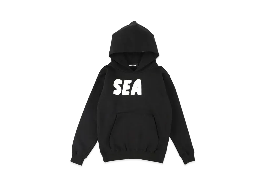 WIND AND SEA x NAIJEL GRAPH SEA HOODIE (CHILD) "Black"