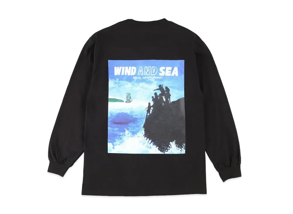 WIND AND SEA x NAIJEL GRAPH FOOLISH L/S T-SHIRT "Black"