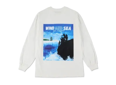 WIND AND SEA x NAIJEL GRAPH FOOLISH L/S T-SHIRT "White"