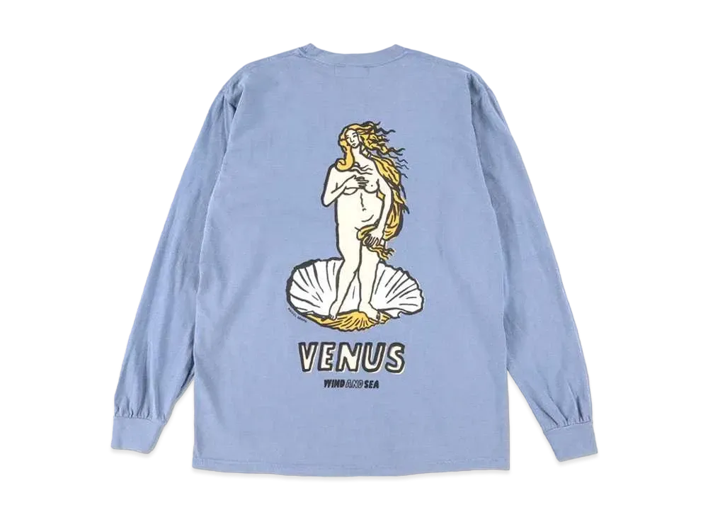 WIND AND SEA x NAIJEL GRAPH VENUS L/S T-SHIRT "Blue"