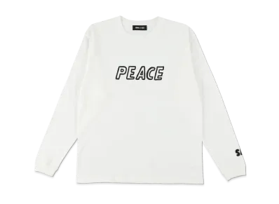 WIND AND SEA x NAIJEL GRAPH PEACE L/S T-SHIRT "White"