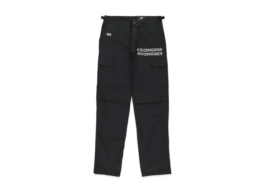 WIND AND SEA A32 (RVS.COPY) REFLECTION UTILITY CARGO PT "Black"
