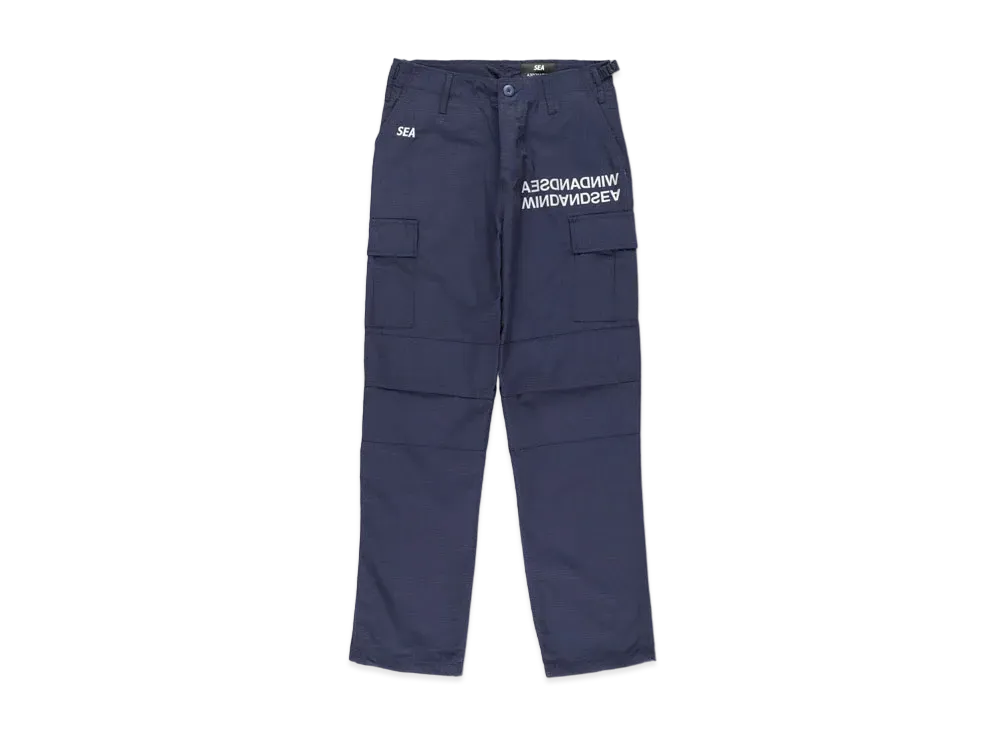 WIND AND SEA A32 (RVS.COPY) REFLECTION UTILITY CARGO PT "Navy"