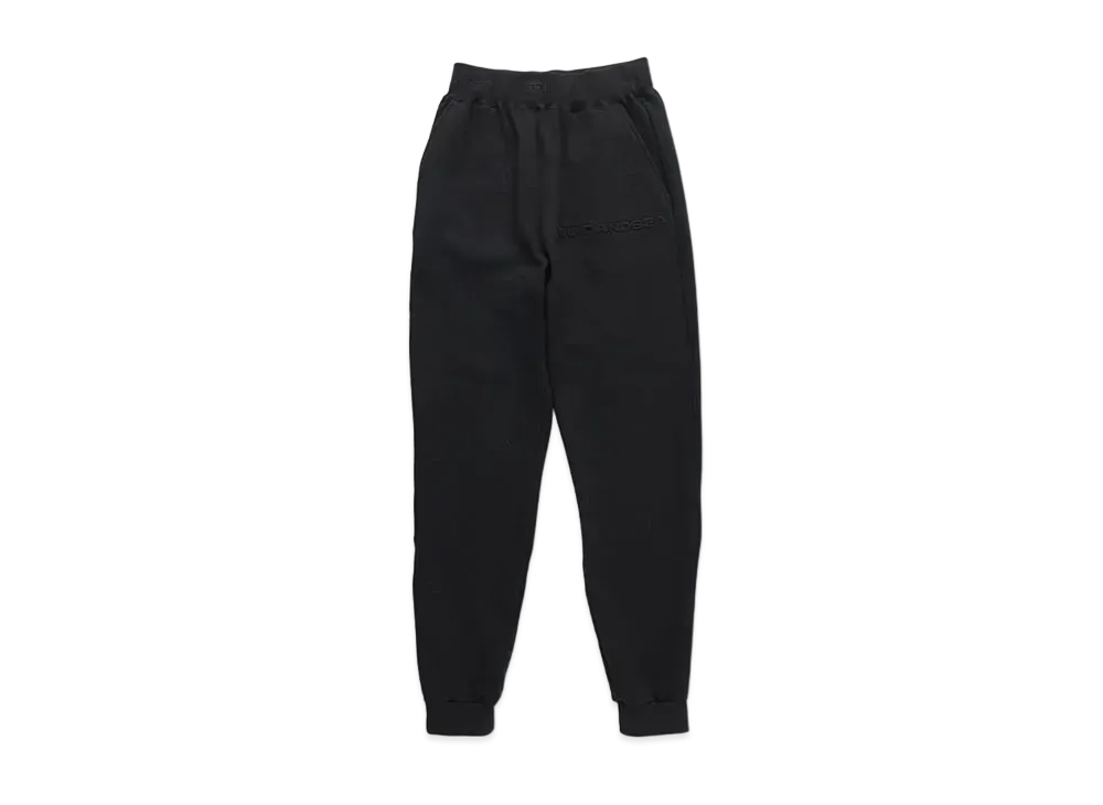 WIND AND SEA EMBOSSED SWEAT PANTS (FEMALE) "Black"