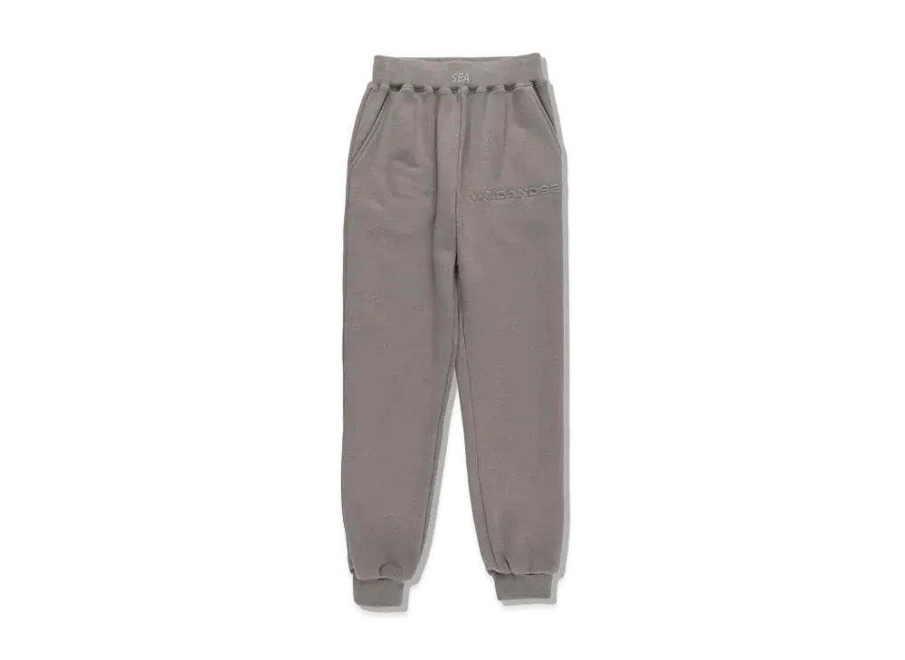WIND AND SEA EMBOSSED SWEAT PANTS (FEMALE) "Gray"