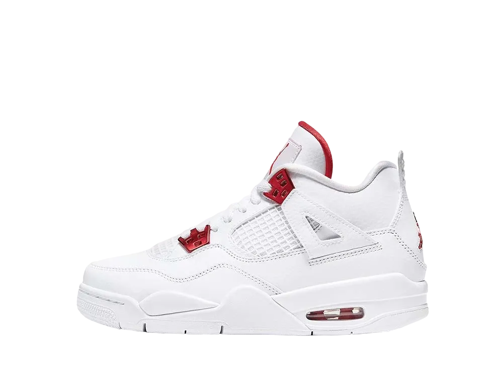Nike GS Air Jordan 4 Retro "Metallic Red"