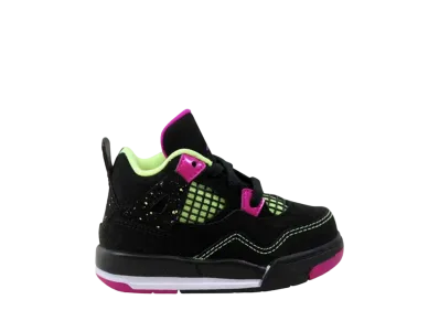 Nike TD Air Jordan 4 Retro GT "Fuchsia Lime Black"