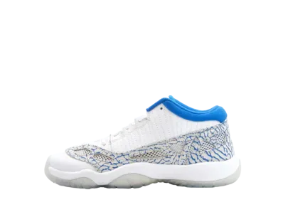 ナイキ GS エアジョーダン11 ロー レトロ IE "ホワイト/アーゴン ブルー"