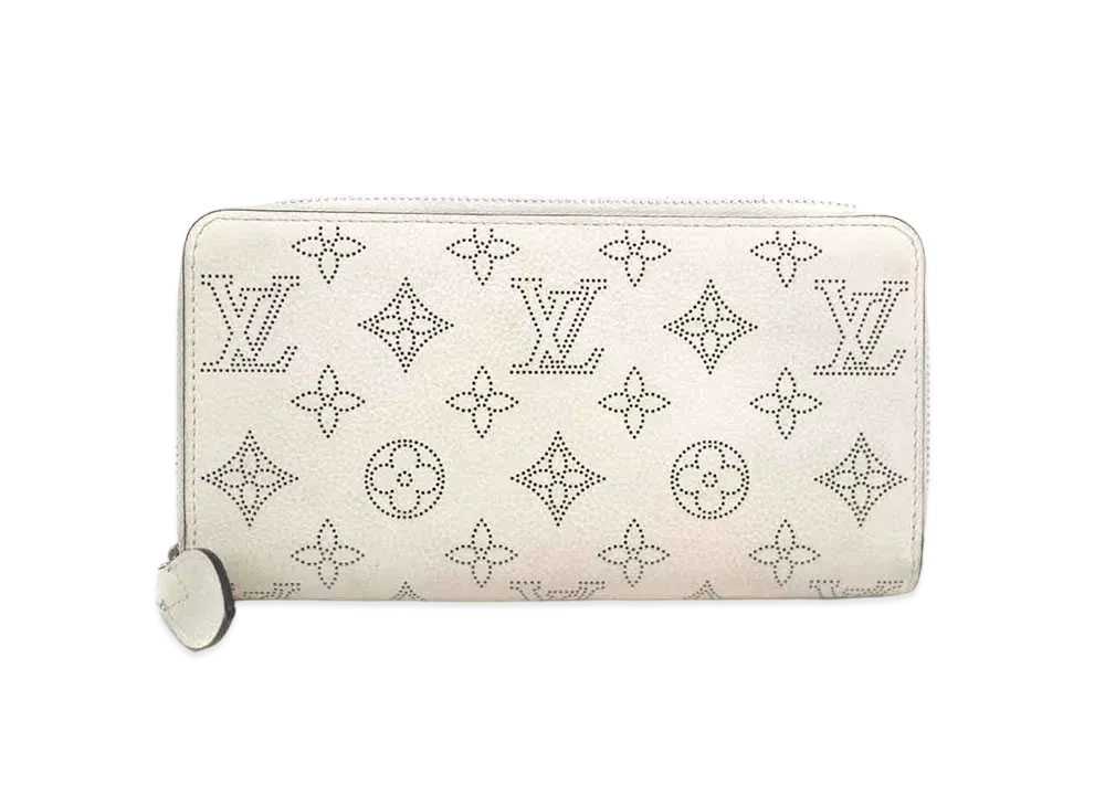 Louis Vuitton Zippy Wallet Monogram Mahina "Ivoire"