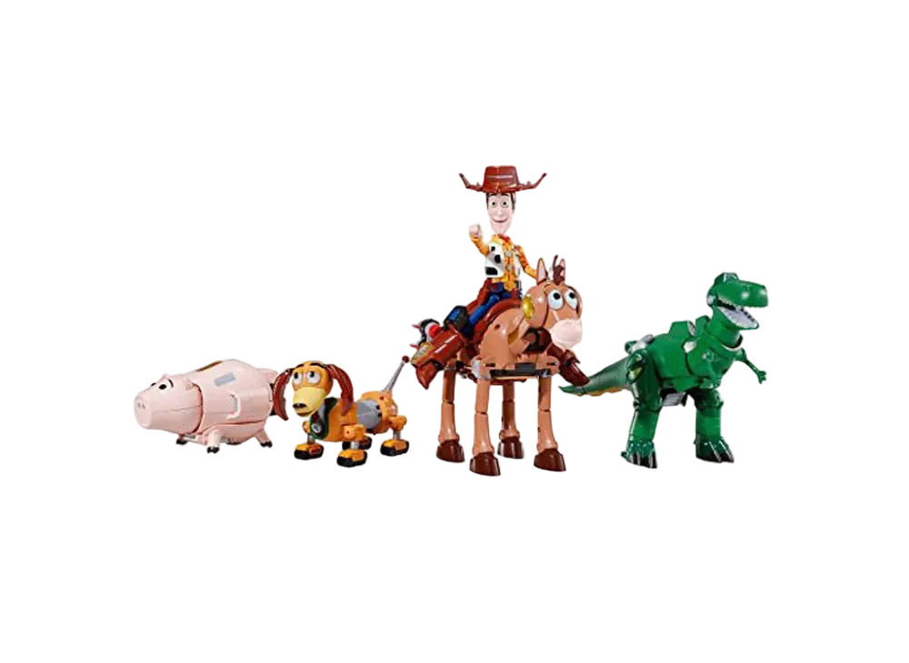 CHOGOKIN Toy Story Chord Woody Robo Sheriff Star