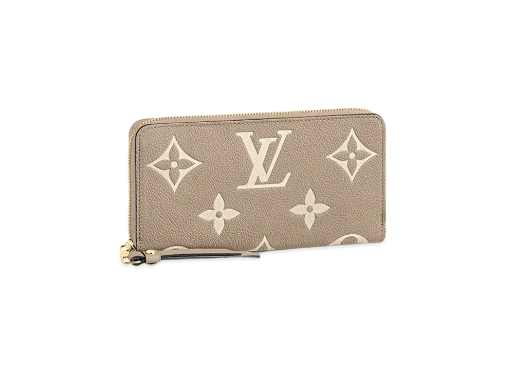 Louis Vuitton Zippy Wallet Bicolor Monogram Empreinte "Turtledove"