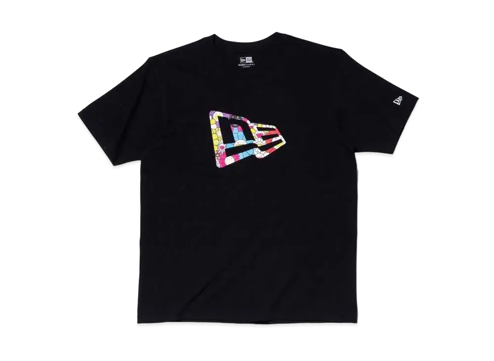 NEW ERA TAKASHI MURAKAMI S/S RELAXED FIT COTTON TEE "Black"