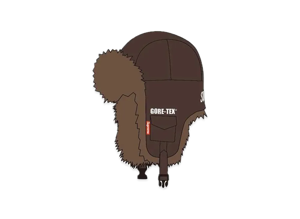 シュプリーム ゴア テックス テープド シーム トルーパー "ブラウン"