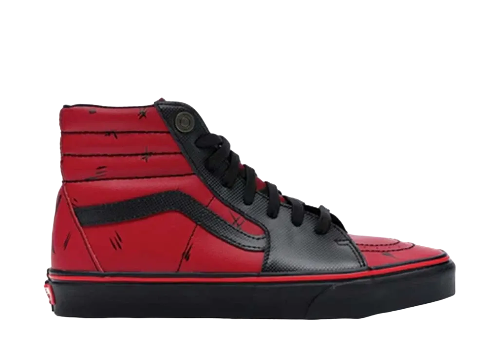Mavel × Vans Sk8-Hi "Deadpool"