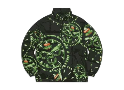 Supreme Watches Reversible Puffy Jacket "Black"