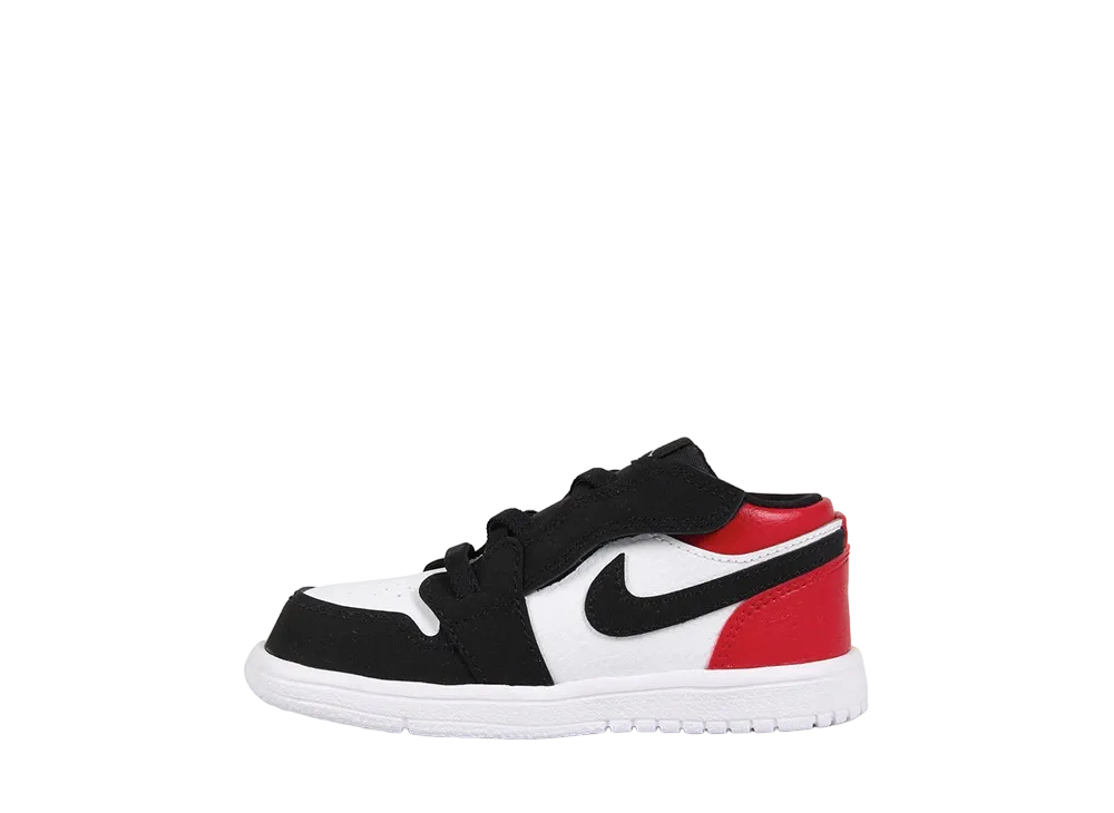 Nike TD Jordan 1 Low ALT "Black Toe"