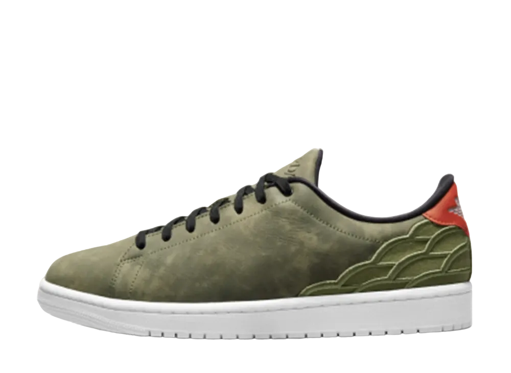 ナイキ エアジョーダン1 センター コート "オイルグリーン"