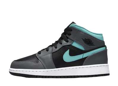 ナイキ エアジョーダン1 ミッド "グレーアクア"