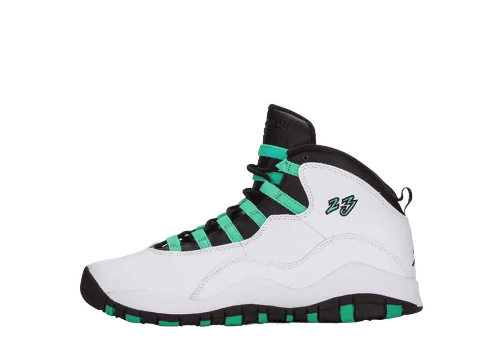 ナイキ GS エアジョーダン10 レトロ "ヴェルデ"