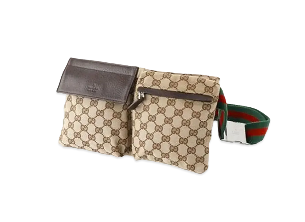 GUCCI GG Canvas Waist Bag