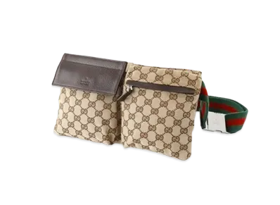 GUCCI GG Canvas Waist Bag