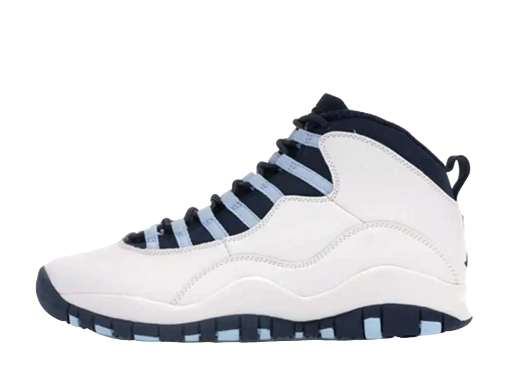 ナイキ エアジョーダン10 レトロ "アイス ブルー"