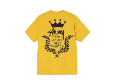 Stussy CROWN WREATH TEE "Honey"