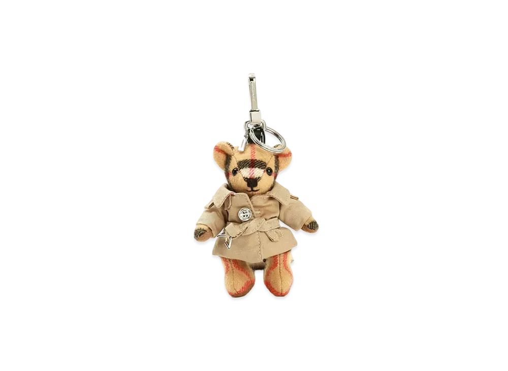 BURBERRY Thomas Bear Trench Coat Bag Charm "Beige"
